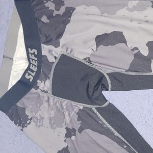 Mens Sleefs Tights Camo Medium